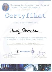 certyfikat maciej pastucha szczecin