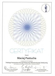 certyfikat chirurgia plastyczna szczecin